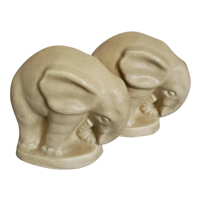 1930s Art Deco Elephants - a Pair For Sale