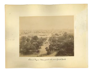 Unknown, Ancient View of Buenos Aires, Argentina, Photo, 1880s, Set of 2
