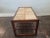 This is a nice sturdy Danish Modern Teak Coffee Table with an artistic Danish tile top. It also has Magazine shelf and...