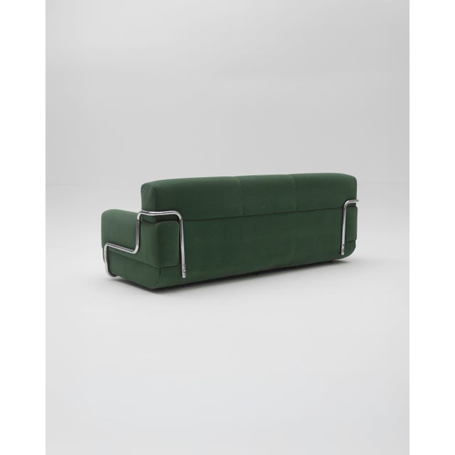 1960s Sofa and Tubular Armchairs, 1970s, Set of 3 For Sale - Image 5 of 13