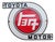 Vintage Toyota Motor Sign Advertising 2026 Reproduction 1.3mm Steel Teq Japanese Logo For Sale