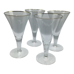 Royal Doulton Fusion Ice Platinum Collection Ice Tea Glasses-Set of 4