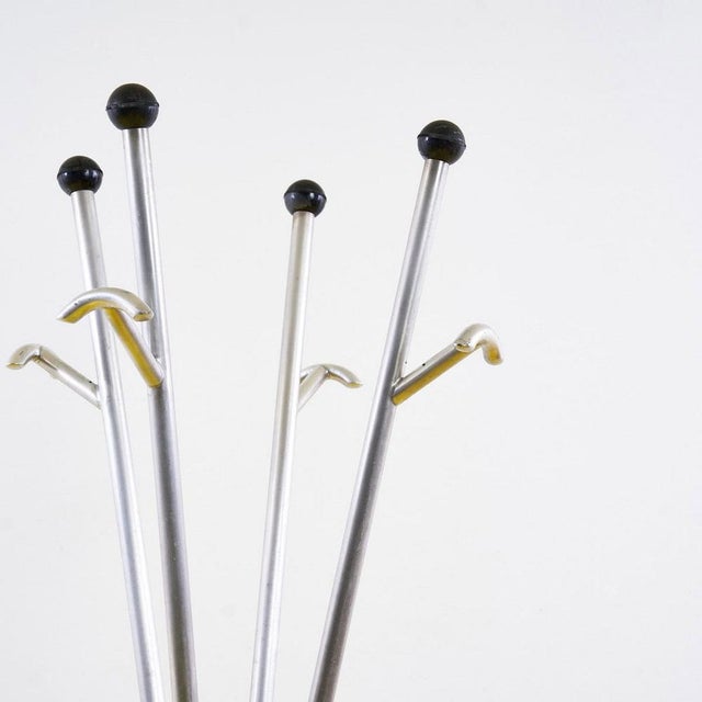 Vintage Aluminum Coat Hanger For Sale - Image 4 of 9