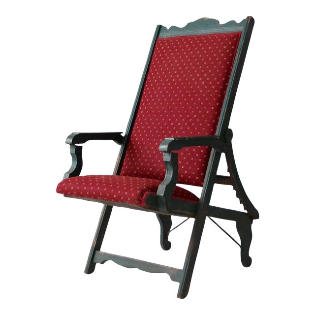 Victorian Recliner Lawn Chair For Sale
