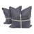 Thom Filicia for Eastern Accents Strauss Denim Decorative Pillows, Pair For Sale