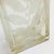 Transparent Vintage Frosted Flower Tall Glass Block Vase For Sale - Image 8 of 10