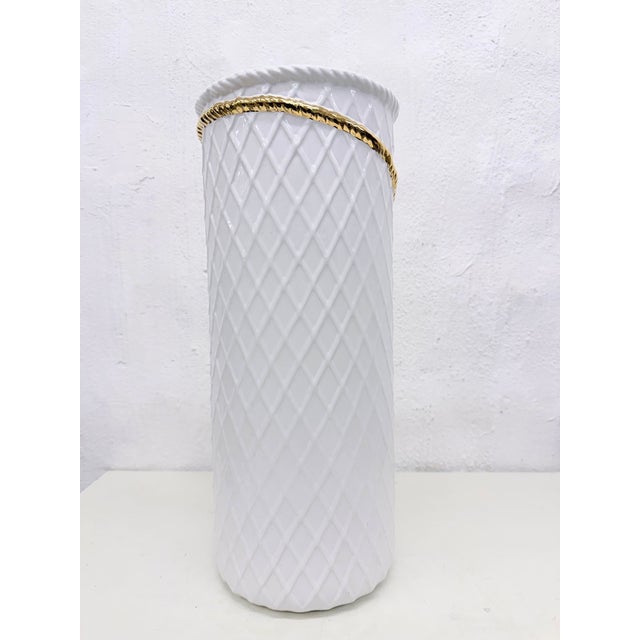 Mid-Century Modern Large Hollywood Regency Umbrella Stand, 1970s For Sale - Image 3 of 8