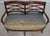 Traditional Theodore Alexander Mahogany Regency Cane Seat Settee For Sale - Image 3 of 18