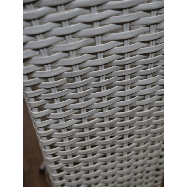 White Mid-Century String Umbrella Stand, 1950s For Sale - Image 8 of 13