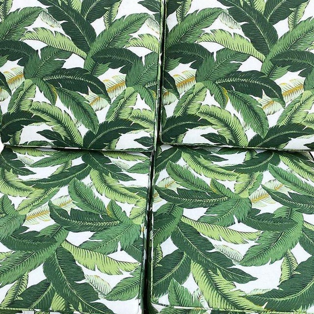 Restored Rattan 3-Strand Sectional Settee Sofa by Paul Laszlo for Ficks Reed For Sale - Image 9 of 12