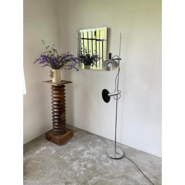 Metal Floor Lamp by Alain Richard for Disderot, 1950 For Sale - Image 7 of 18