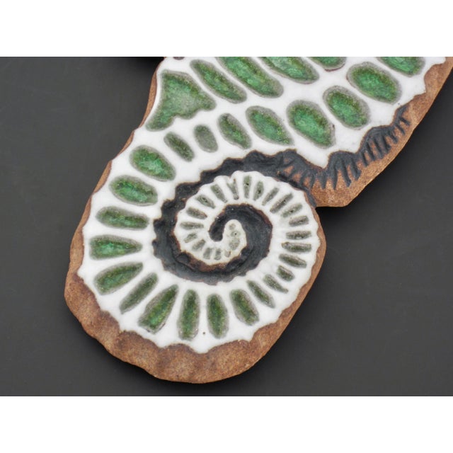 Glass California Pottery Seahorse Sculpture, Victoria Littlejohn For Sale - Image 7 of 10