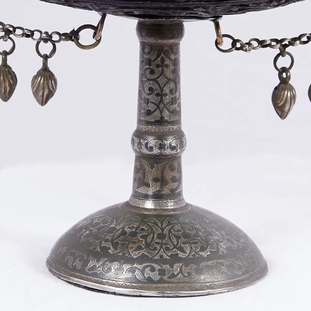 Coffee Antique Anglo Indian Coco De Mer Footed Bowl For Sale - Image 8 of 8