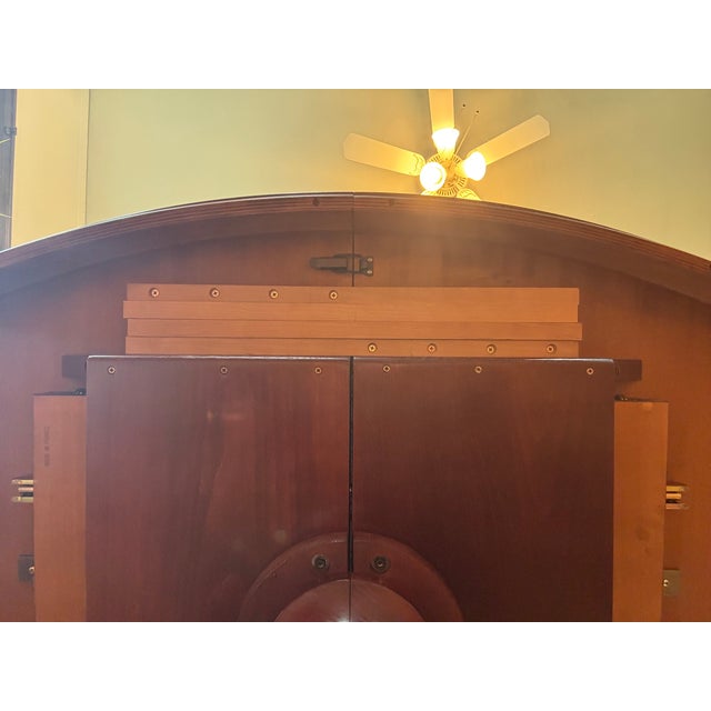 Wood Grange Made in France Expanding Cherrywood Oval Dining Table For Sale - Image 7 of 9