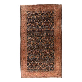 Antique Sarouk Rug 10'2'' x 17'0'' For Sale