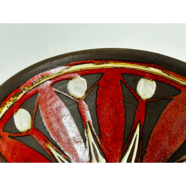 Studio Ceramic Bowl by Heidi Kippenberg, Germany, 1980s For Sale - Image 12 of 16