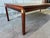 Striking Danish Mid-Century Modern Rosewood Coffee Table With Etched Copper Top For Sale - Image 4 of 12