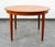 1960s Mid Century Danish Dining Table Teak Round Square Expanding Leaf Oval Denmark For Sale - Image 12 of 12