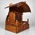 Japanese Wooden Shrine of Kamidana with Monk, 1950s, Set of 2 For Sale - Image 13 of 16