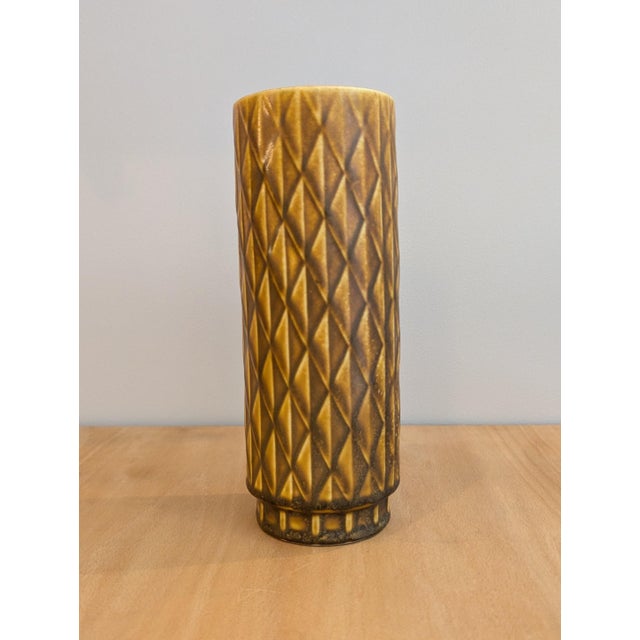 Mid 20th Century Vase Designed by Gunnar Nylund (b. 1904 - d. 1997) Manufactured by Swedish manufacturer Rorstrand est....