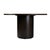 Spritely Home Accent Furniture Kersten 54 In. W Round Wood Single Pedestal Base Dining Table, Coffee For Sale - Image 4 of 6
