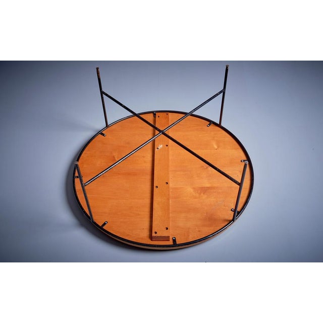 Model 1580 Planner Group Coffee Table in Iron and Maple by Paul McCobb for Winchendon, 1950s For Sale - Image 8 of 9