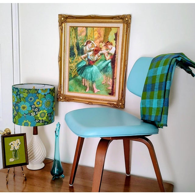 Mid-Century Modern Vintage Groovy Flower Power Lamp For Sale - Image 3 of 9