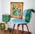 Mid-Century Modern Vintage Groovy Flower Power Lamp For Sale - Image 3 of 9