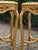 This elegant pair of circa 1980 French Louis XVI–style side tables combines finely carved solid beechwood frames with warm...