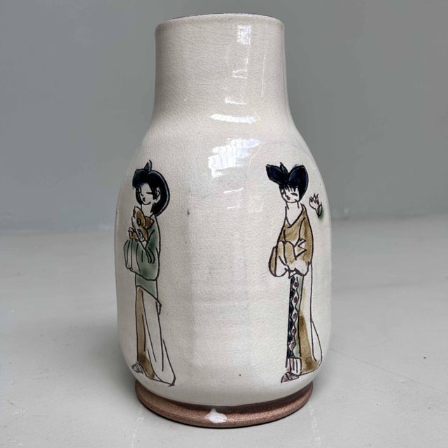 Ikebana Flower Vase by Sakujiro Terao, 1950s For Sale - Image 4 of 18