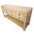 Farmhouse 8-Drawer Console Table For Sale - Image 4 of 7