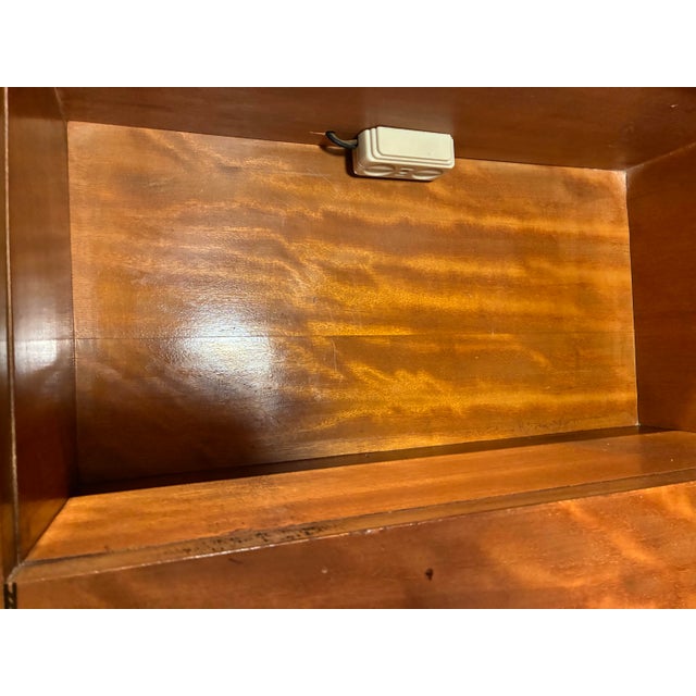 1930s Art Deco Twin Bed Pair Unit With Attached Cedar Chests For Sale - Image 11 of 12