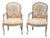 1950s Pair of Louis XV Style Fauteuils For Sale