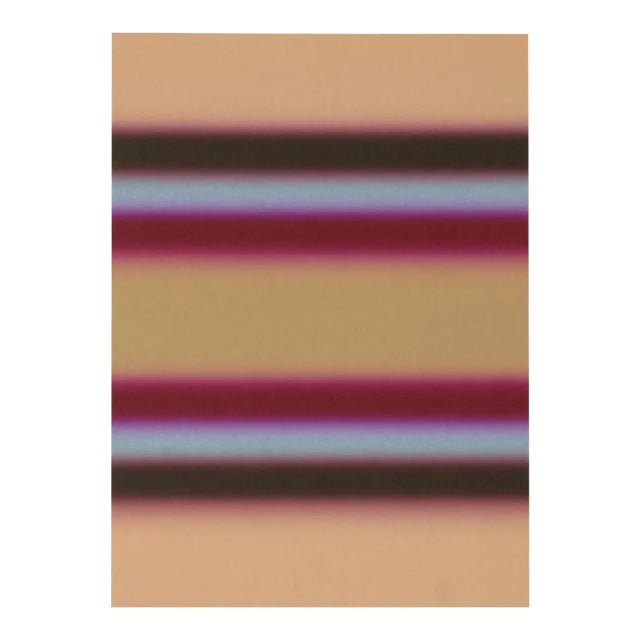 Barry Nelson, "Paralax Xxi", Abstract Screenprint For Sale