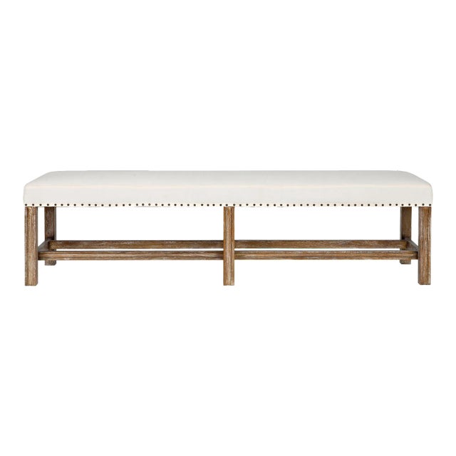 NOIR Sweden Bench, Grey Wash For Sale