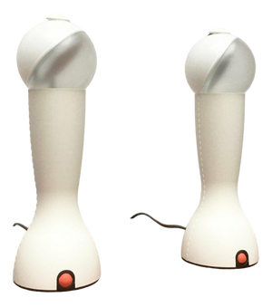 Postmodern Italian Model Gilda Table Lamps by Silvia Capponi for Artemide, 1990s, Set of 2