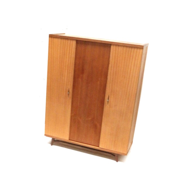 Vintage 3-Door Wardrobe, 1960s For Sale - Image 3 of 9
