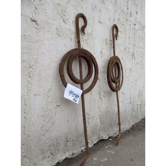 Victorian Iron Gate Window Door #099 For Sale - Image 5 of 6