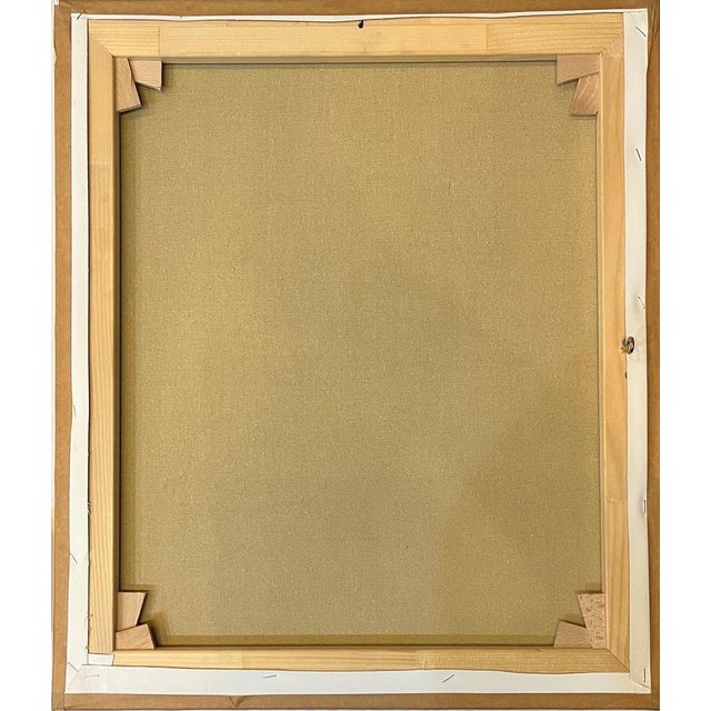 Jean Krille, Landscape 129, Oil on Canvas, 1988 For Sale - Image 9 of 10