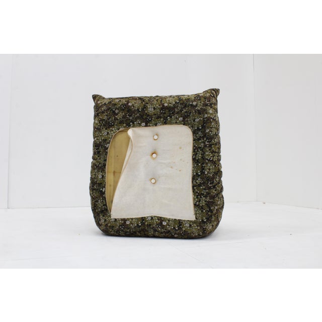 Textile Vintage Togo Armchair with Liberty Fabric by Michel Ducaroy for Ligne Roset, 1970s For Sale - Image 7 of 11
