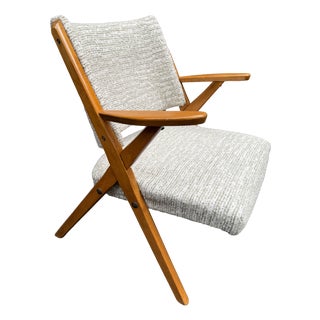 Nordic Lounge Chair from Dal Vera, Italy,1950s For Sale