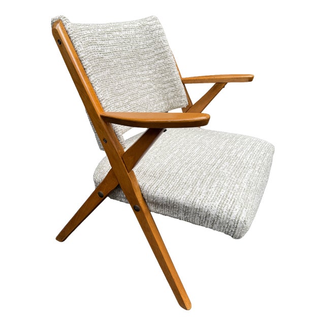 Nordic Lounge Chair from Dal Vera, Italy,1950s For Sale