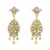This pair of estate earrings from our contemporary estate collection centers on a 0.87-carat diamond in a round brilliant...
