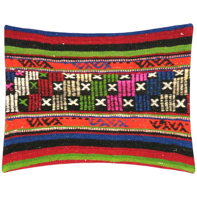 1960s Turkish Kilim Pillow For Sale