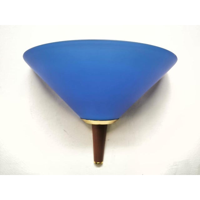 Murano Glass Wall Lamp from De Majo, 1990s For Sale - Image 4 of 7