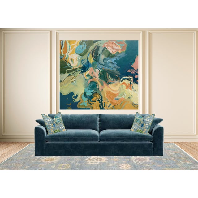 Contemporary Oversized Original Abstract Painting by Susan Foley For Sale - Image 3 of 7