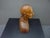 Brown Gottfried Fuetsch, Large Bust, 1950s-1970s, Limewood For Sale - Image 8 of 12