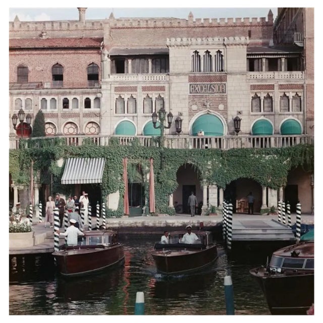 Slim Aarons, Westin Excelsior, Estate Stamped Photographic Print, 1957 / 2020s For Sale