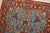 Qom Rug 2’7” X 4’2” Blue Wool Vintage Traditional Hand-Knotted Carpet For Sale In Philadelphia - Image 6 of 10