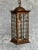 Spanish Gilt Metal Lantern With Textured Glass For Sale - Image 11 of 12